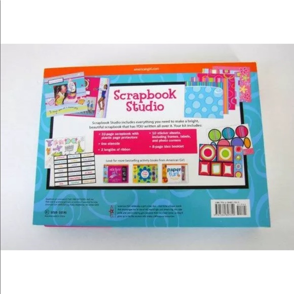 American Girl Scrapbook Kit Book New - Picture 2 of 4